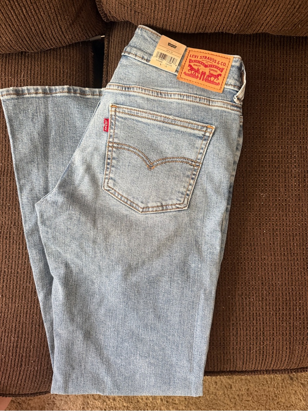 Levi's Light Blue Flare Jeans